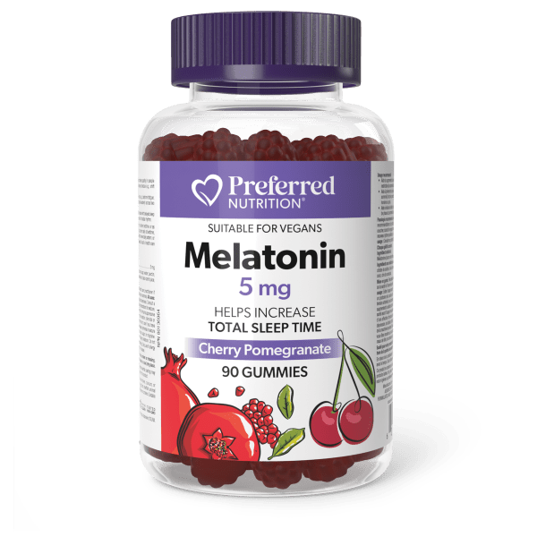 Melatonin  5 mg  90 Gummies Cherry Pomegranate, image-hi-res