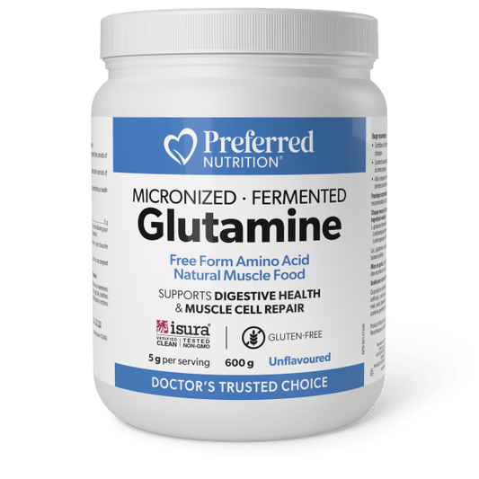 Micronized Fermented Glutamine  5 g  600 g Powder Unflavoured, image-hi-res