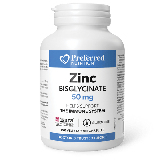 Zinc Bisglycinate  50 mg  150 Vegetarian Capsules, image-hi-res