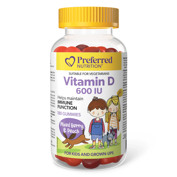 Vitamin D 600 IU Gummy, Preferred Nutrition®|hi-res|PN0669