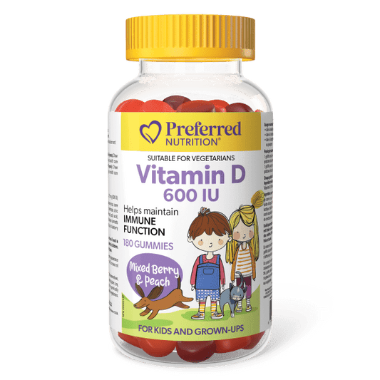 Vitamin D 600 IU Gummy, Preferred Nutrition®|hi-res|PN0669