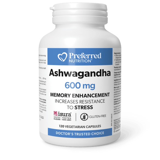 Ashwagandha  600 mg  120 Vegetarian Capsules, image-hi-res