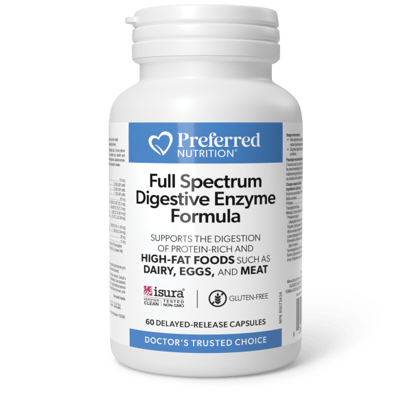 Full Spectrum Digestive Enzyme Formula   60 Delayed Release Capsules, image-hi-res