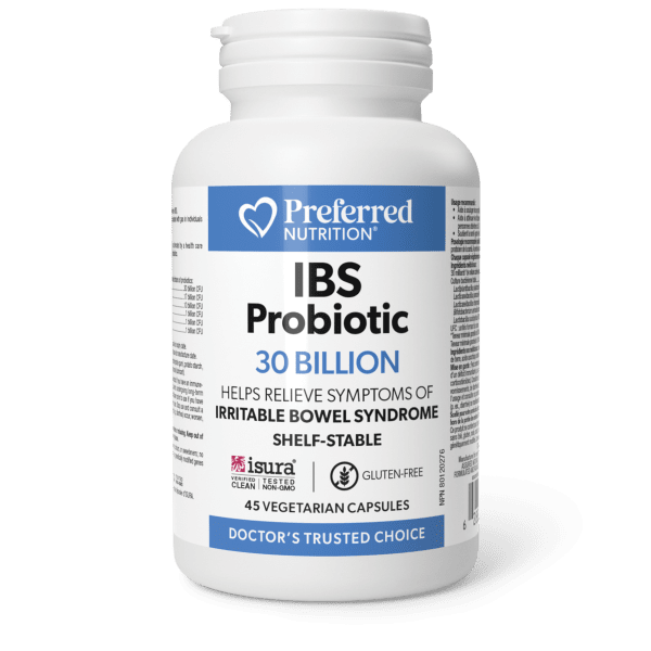 IBS Probiotic 30 Billion, Preferred Nutrition®|hi-res|PN0665