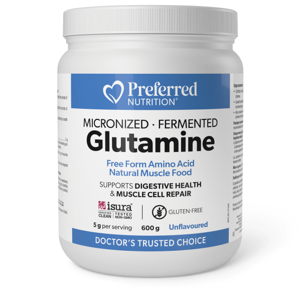Micronized Fermented Glutamine  5 g  600 g Powder Unflavoured, image-hi-res