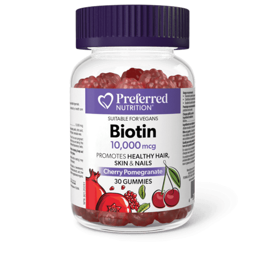 Biotin 10,000 mcg , Preferred Nutrition®|hi-res|PN0624
