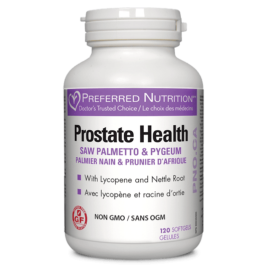 Prostate Health Saw Palmetto & Pygeum Softgels, Preferred Nutrition®|hi-res|PN0036