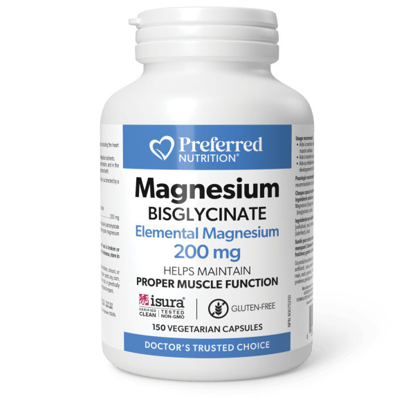 Magnesium Bisglycinate  200 mg  150 Vegetarian Capsules, image-hi-res