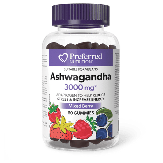 Ashwagandha  3000 mg  60 Gummies Mixed Berry, image-hi-res
