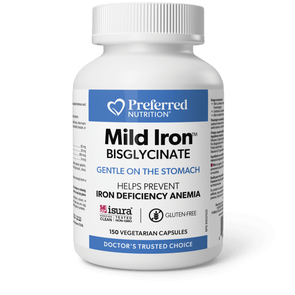 Mild Iron™ Bisglycinate, Preferred Nutrition®|hi-res|PN0659