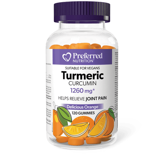 Turmeric Curcumin Gummies, Preferred Nutrition®|hi-res|PN0628