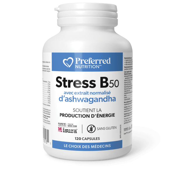 Stress B50 avec extrait normalis dashwagandha - Hi-Res - PN0513