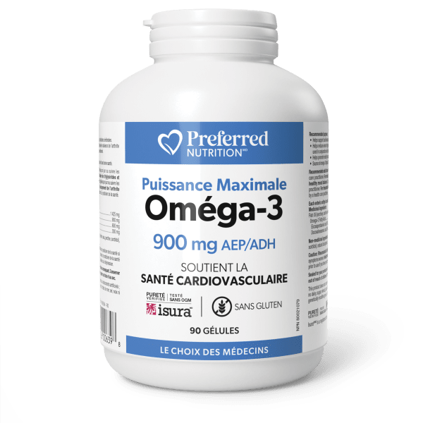 Omga-3 Puissance maximale 900 mg - Hi-Res - PN0639