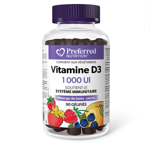 Vitamine D3 1 000 UI Glifis - Hi-Res - PN0641