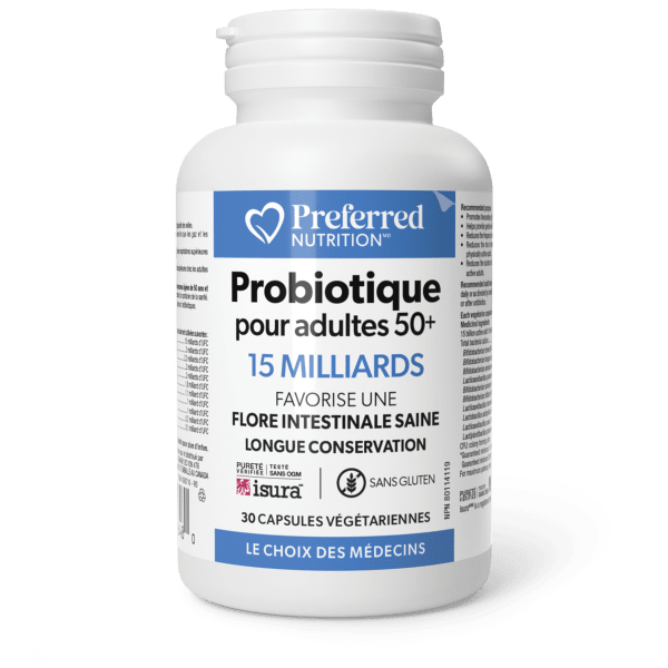 Probiotique Adultes 50+ 15 milliards - Hi-Res - PN0648