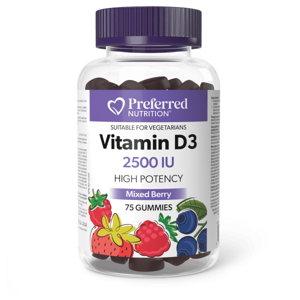 Vitamin D3 2500 IU Gummies - Hi-Res - PN0627