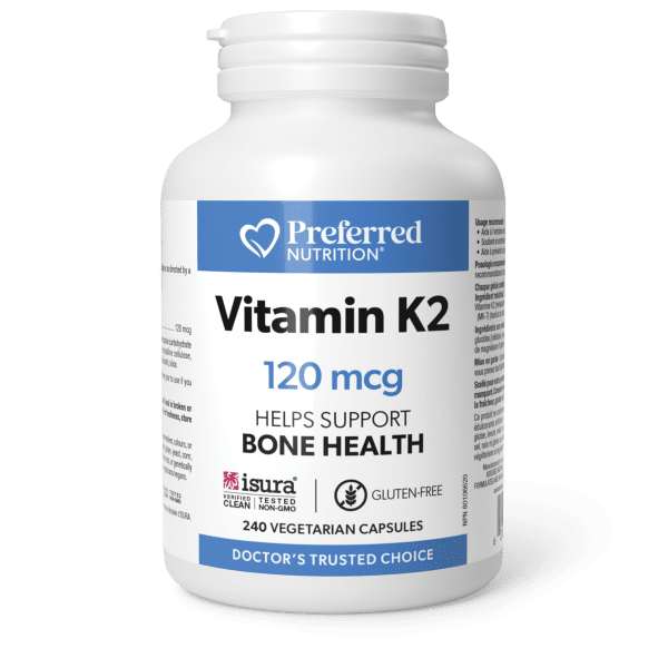 Vitamin K2 MK-7 120 mcg  - Hi-Res - PN0672