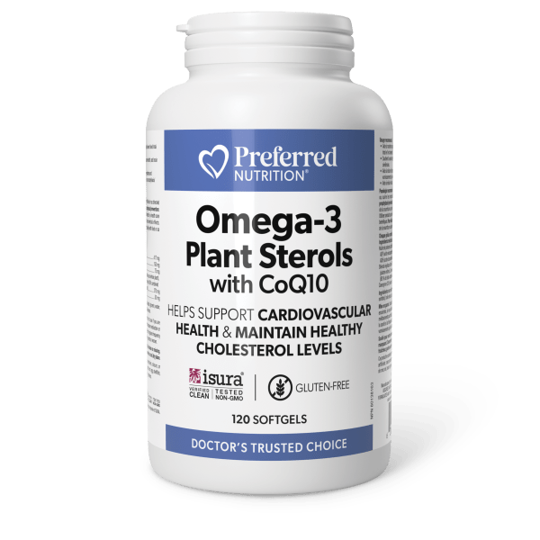 Omega-3 Plant Sterols with CoQ10 - Hi-Res - PN0699