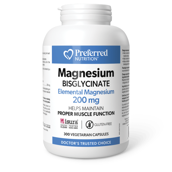 Magnesium Bisglycinate Vegetarian Capsules - Hi-Res - PN0440