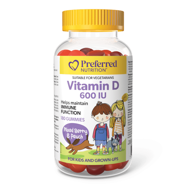 Vitamin D 600 IU Gummy - Hi-Res - PN0669